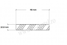 Platbanda aluminiu 40x10.0 mm 1